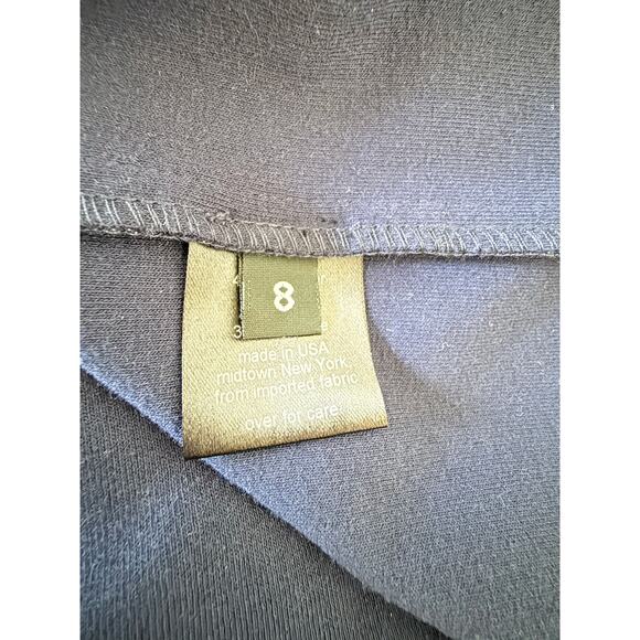 RACHEL COMEY Temper Metallic Knit Dress in Navy Size 8 - Picture 6 of 8